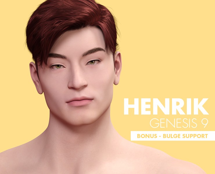 Henrik for Genesis 9 with Bulge Support Bonus by N/A