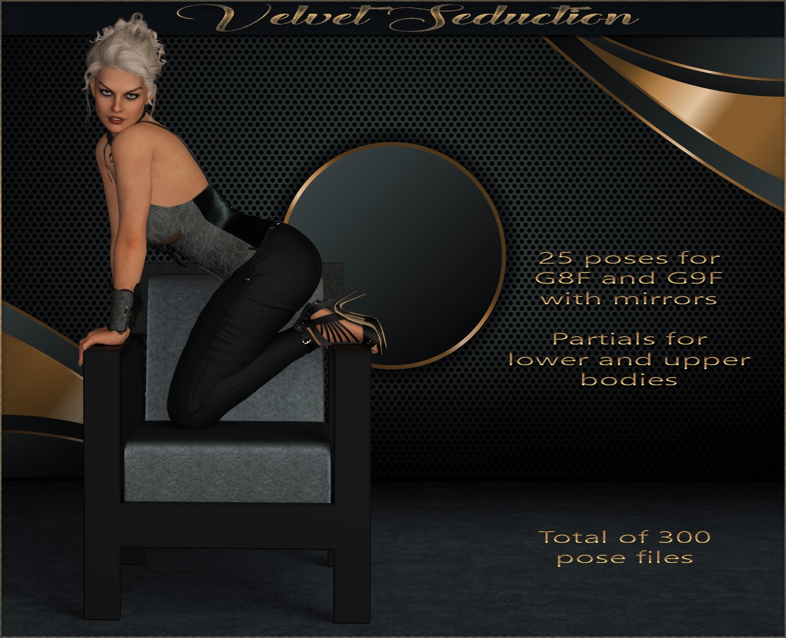 Velvet Seduction - Poses for G9F-G8F by N/A