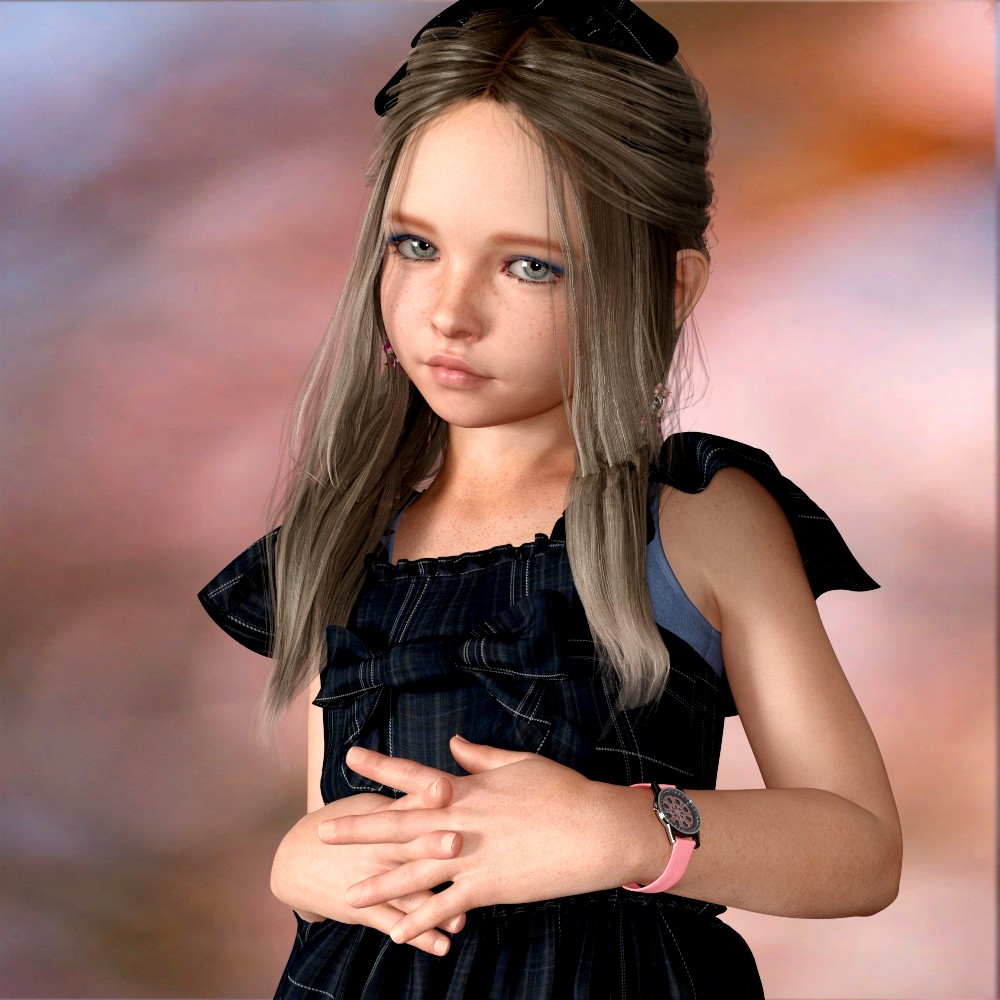 Q321 Annette for Genesis 8 Female by N/A