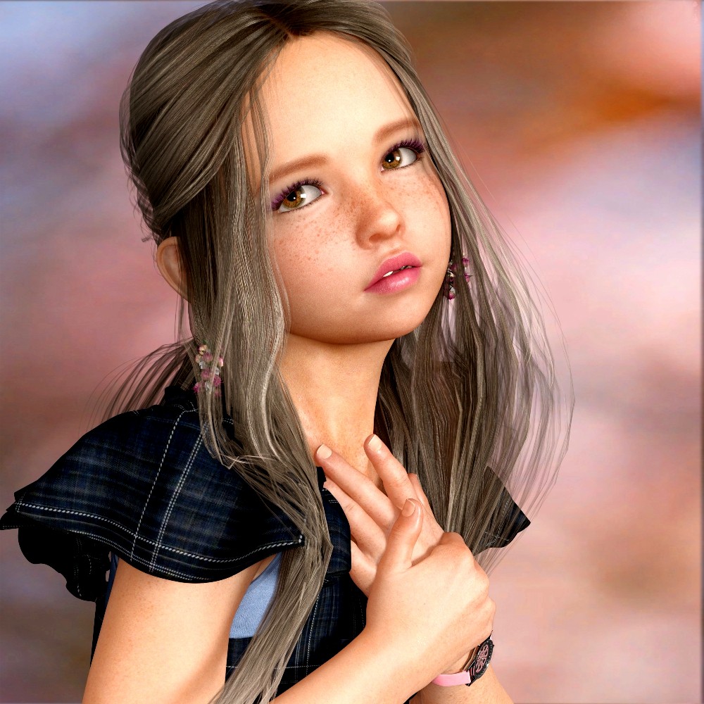 Q321 Annette for Genesis 8 Female by N/A