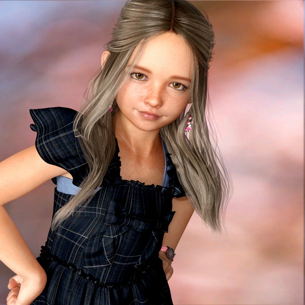 Q321 Annette for Genesis 8 Female by N/A