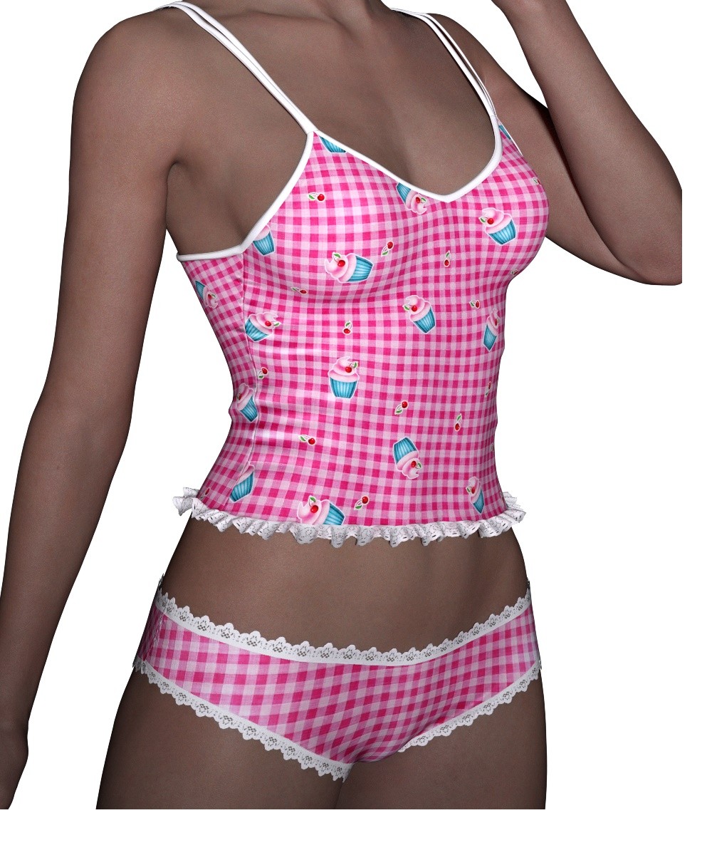 ST13 Lovely for Cuddle Bug PJ Genesis 8 Female by N/A