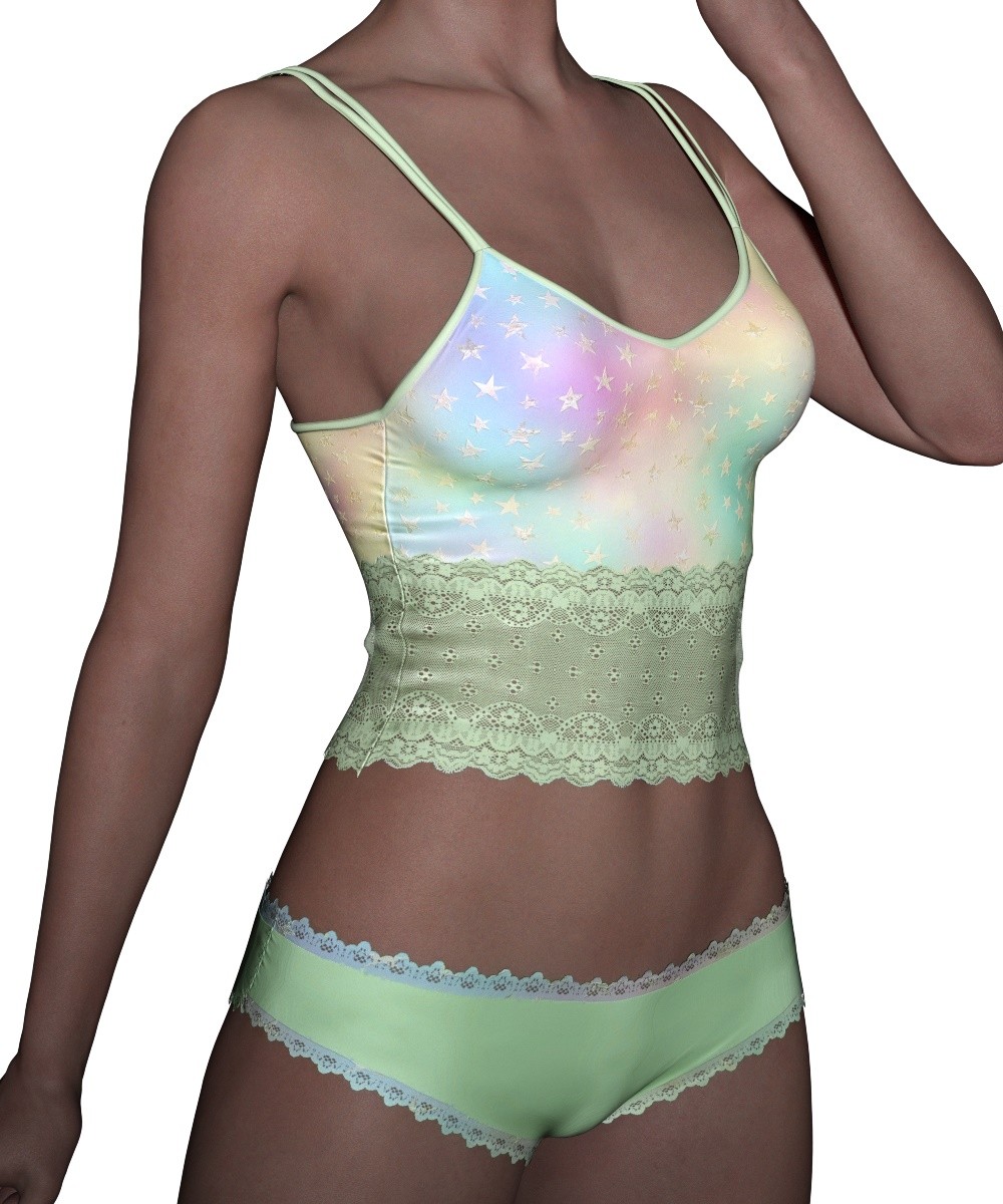 ST13 Lovely for Cuddle Bug PJ Genesis 8 Female by N/A