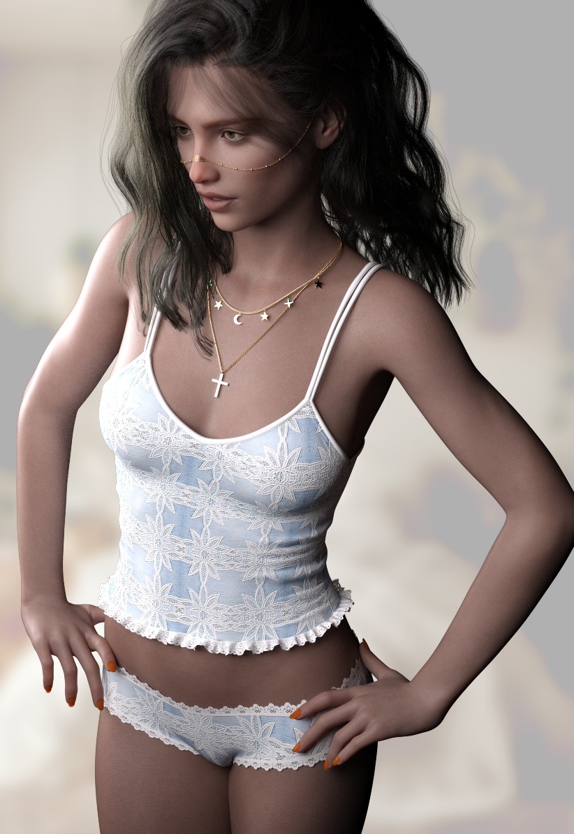 ST13 Lovely for Cuddle Bug PJ Genesis 8 Female by N/A