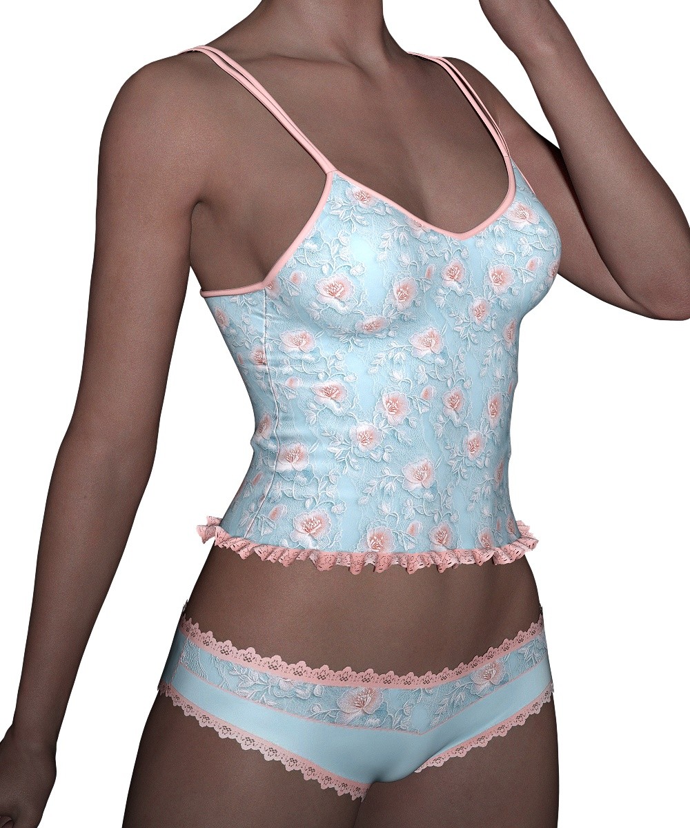 ST13 Lovely for Cuddle Bug PJ Genesis 8 Female by N/A