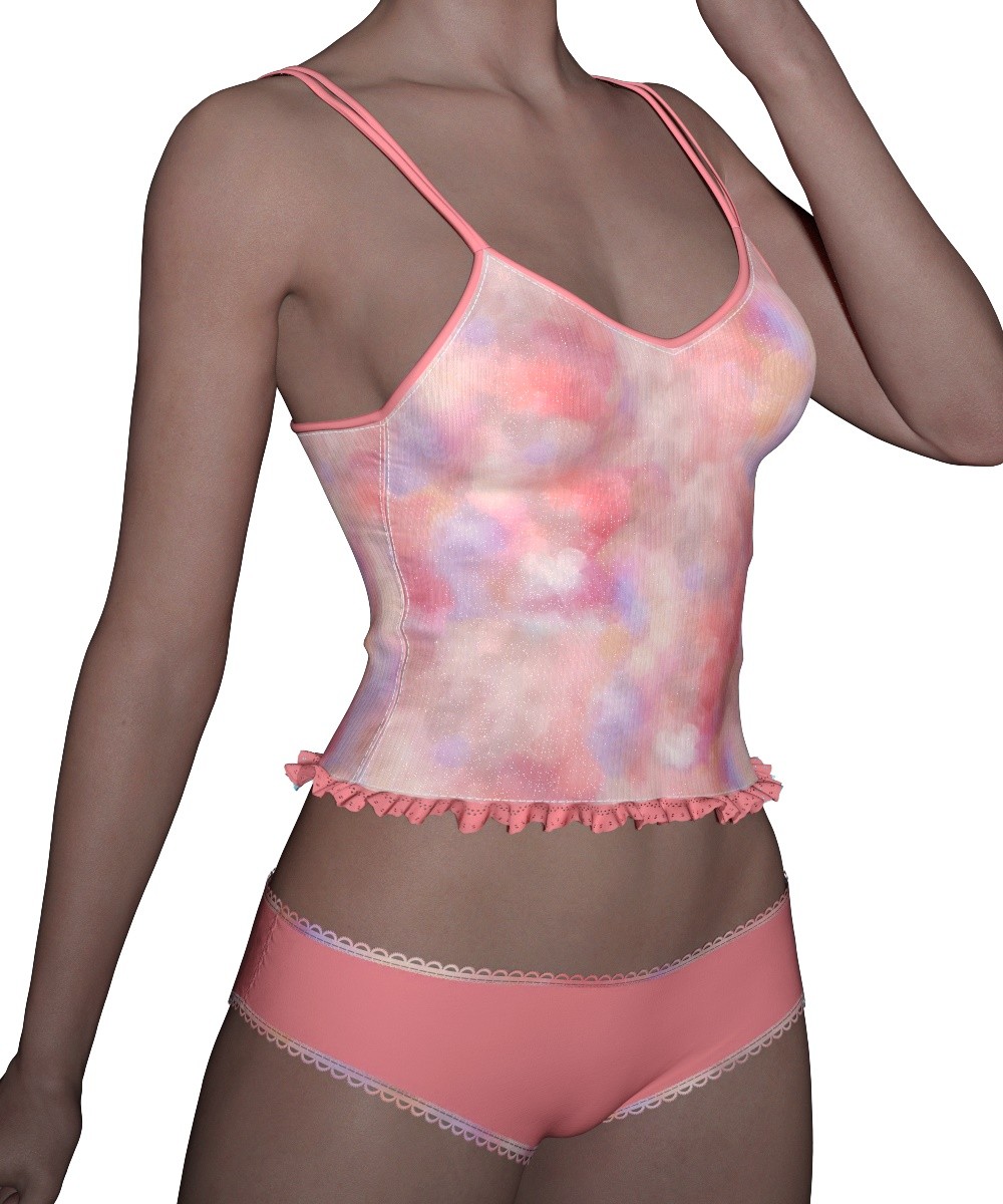 ST13 Lovely for Cuddle Bug PJ Genesis 8 Female by N/A