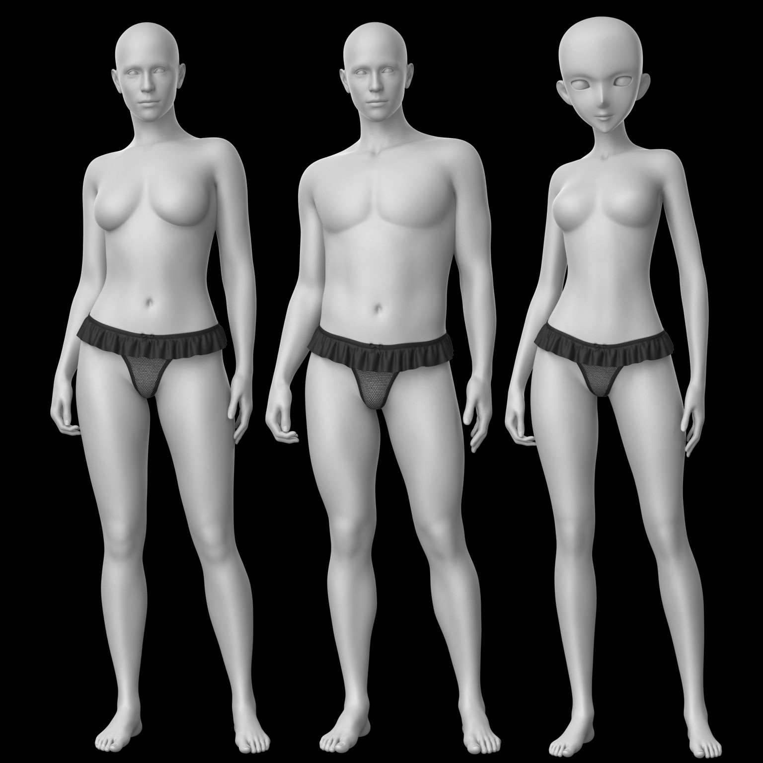 Panties Flouncy 2v G9 by N/A