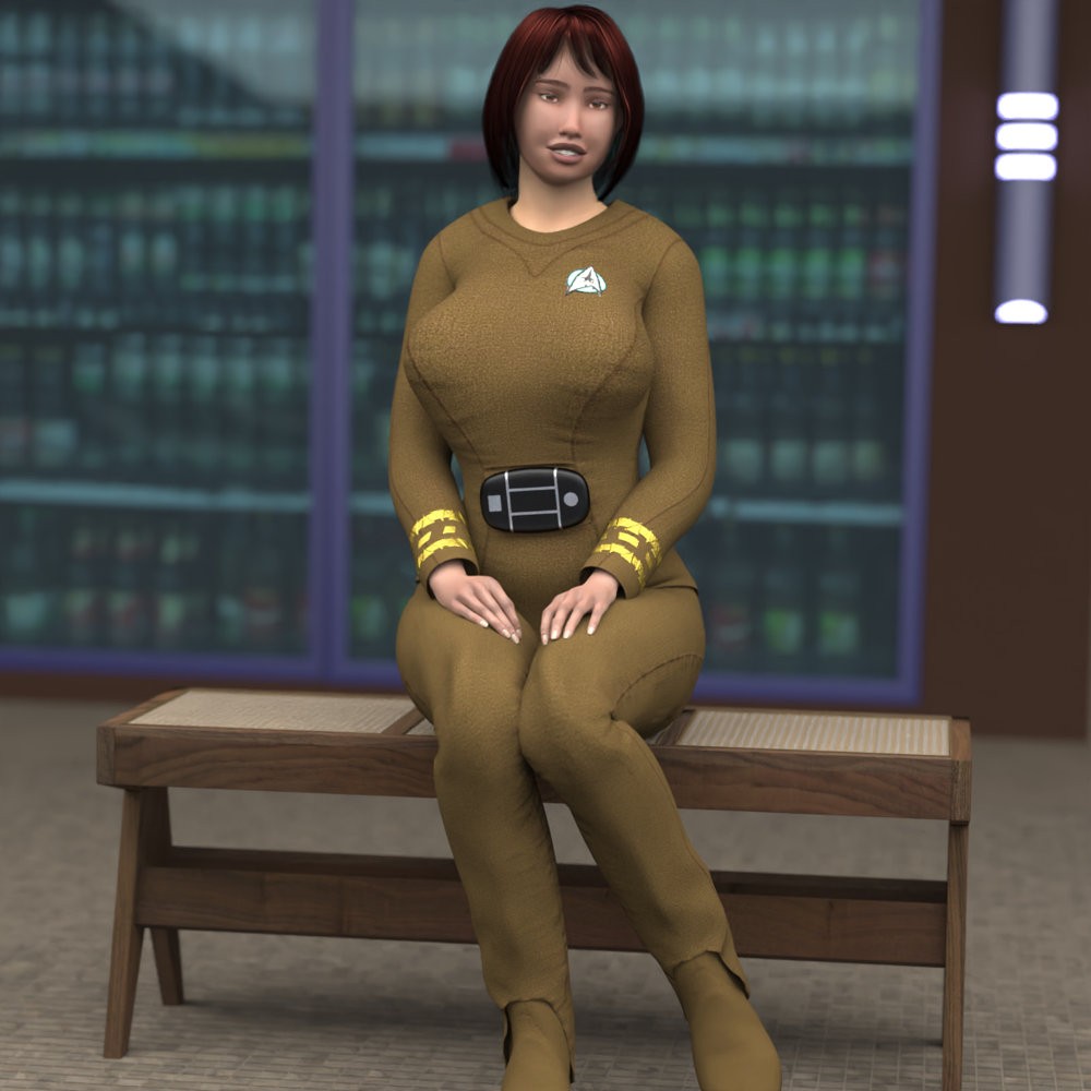 SFU TMP Outfit for La Femme 2 for Poser by N/A