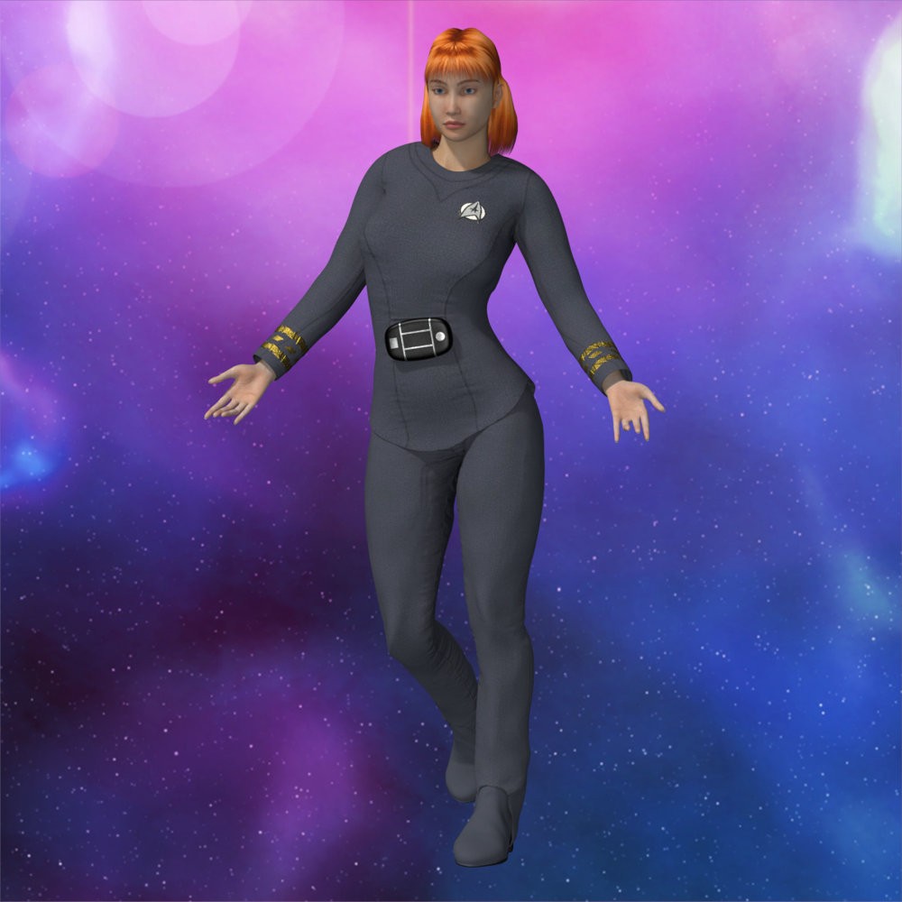 SFU TMP Outfit for La Femme 2 for Poser by N/A