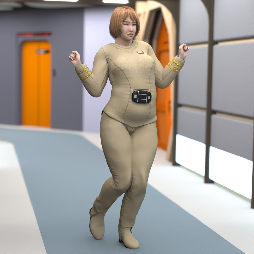 SFU TMP Outfit for La Femme 2 for Poser by N/A