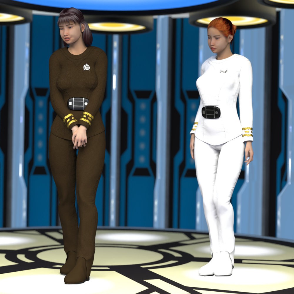 SFU TMP Outfit for La Femme 2 for Poser by N/A