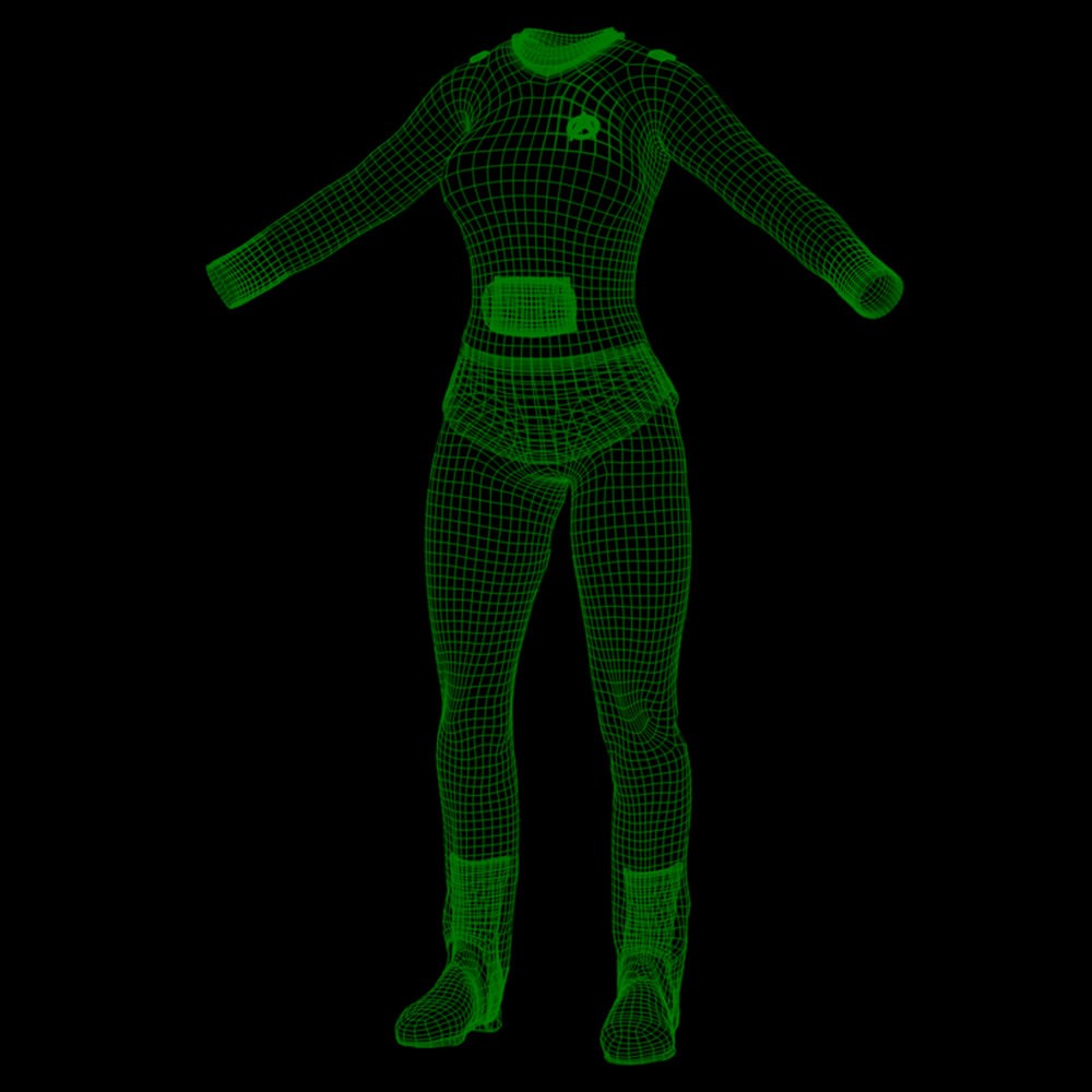 SFU TMP Outfit for La Femme 2 for Poser by N/A