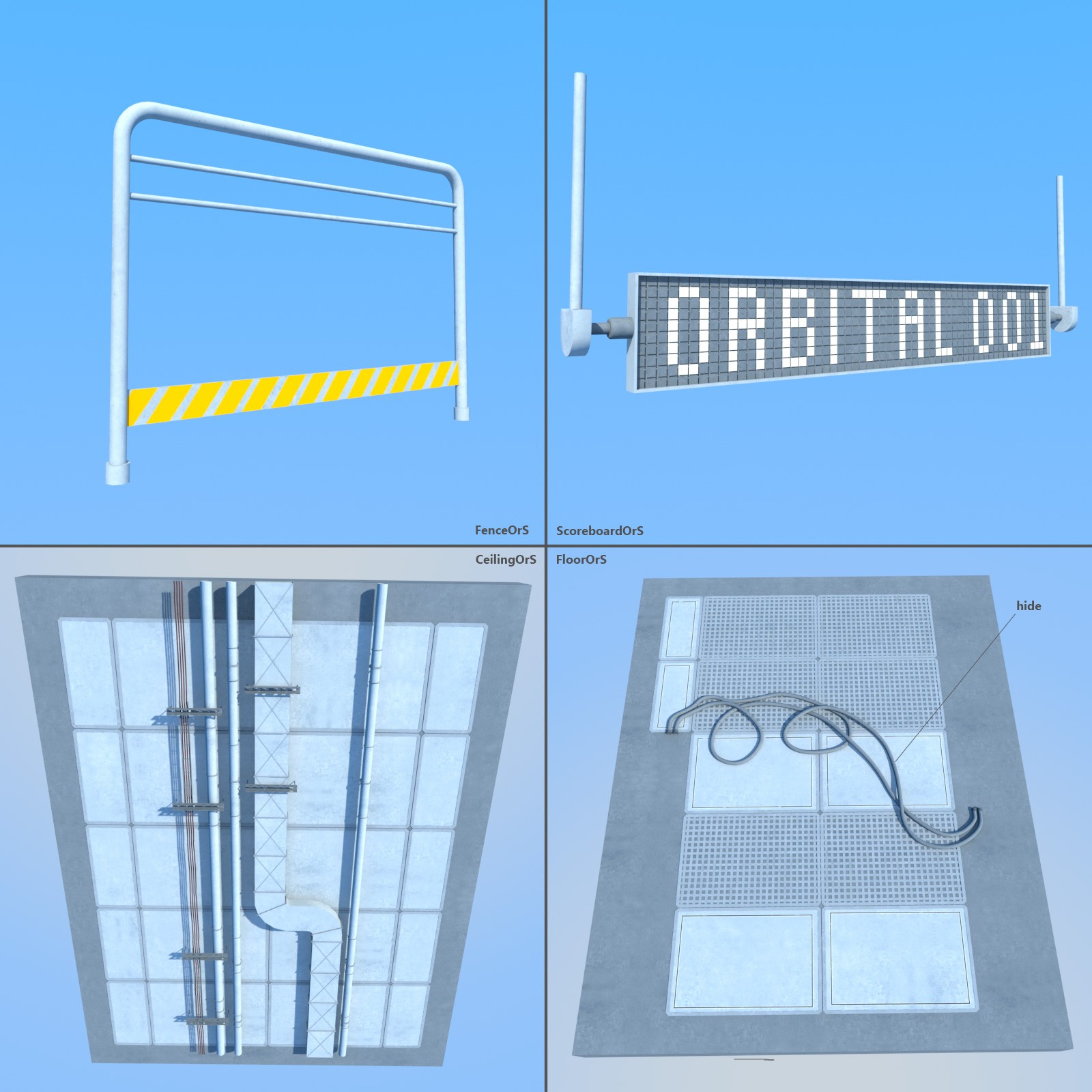 Orbital sector for Poser by N/A