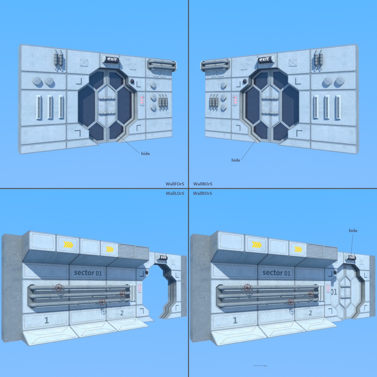 Orbital sector for Poser by N/A