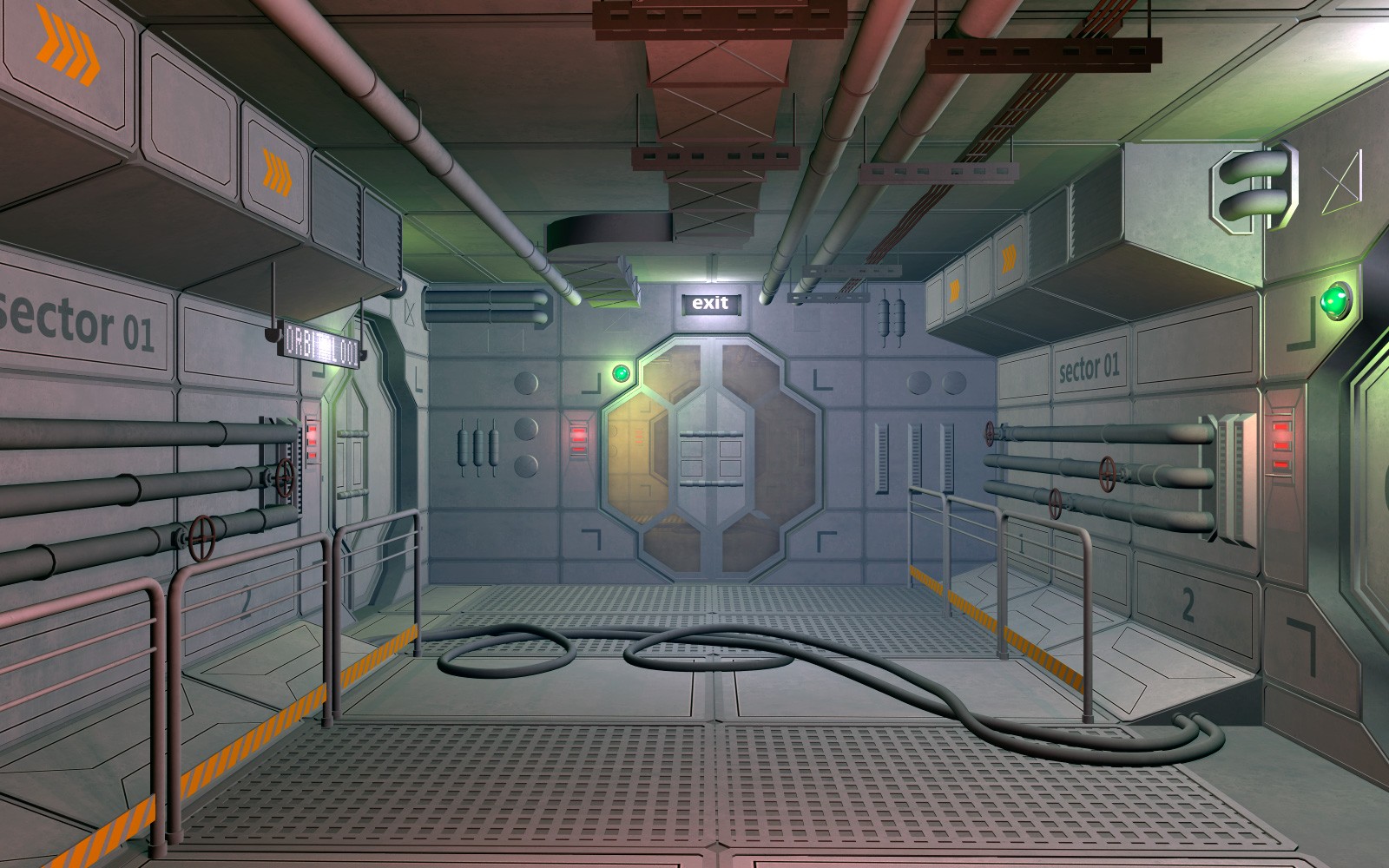 Orbital sector for Daz Studio by N/A