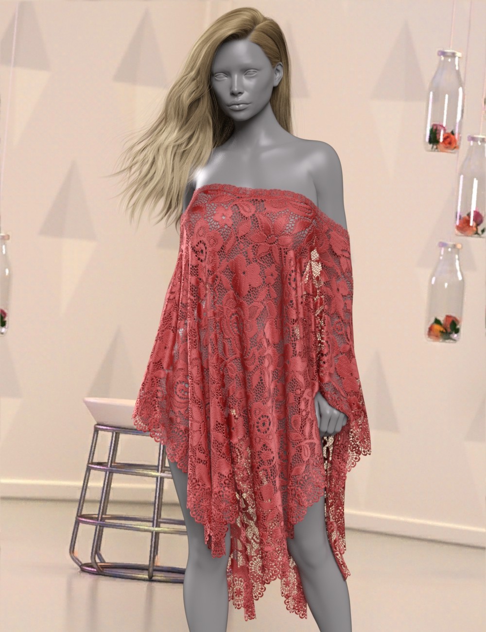 InStyle - dforce - Fantasy Drape - Genesis 8 and 9 by N/A