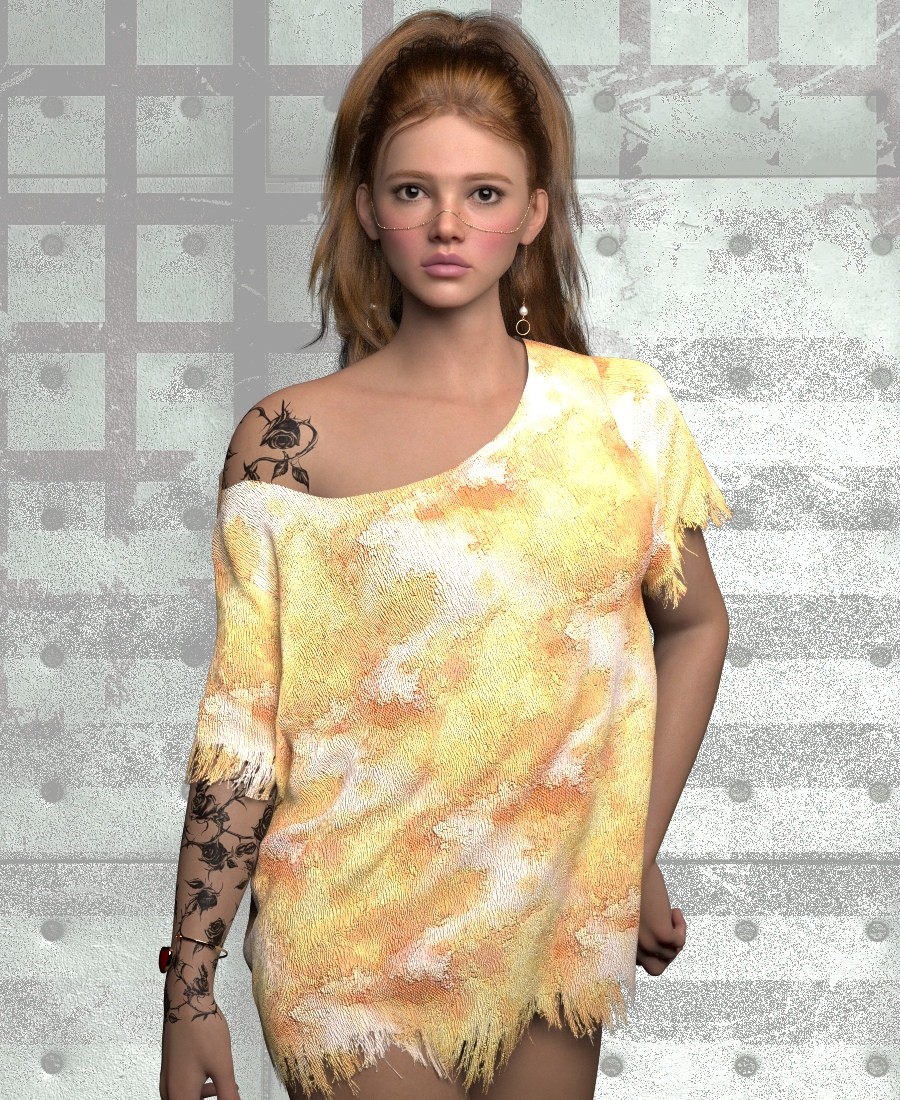 ST13 Grunge ADD ON Lounge TEE and Panty G8F G) by N/A