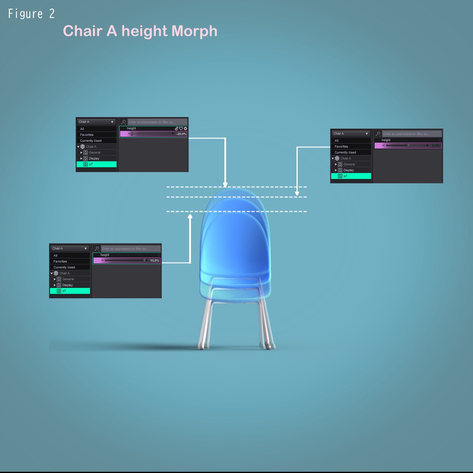 X7 Morphing Bench Prop (+ 2 Chairs) & Poses set2 by N/A
