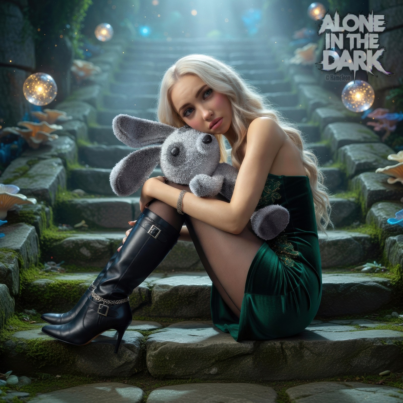 Alone In The Dark - Poses for Genesis 9, 8, 8.1 by N/A
