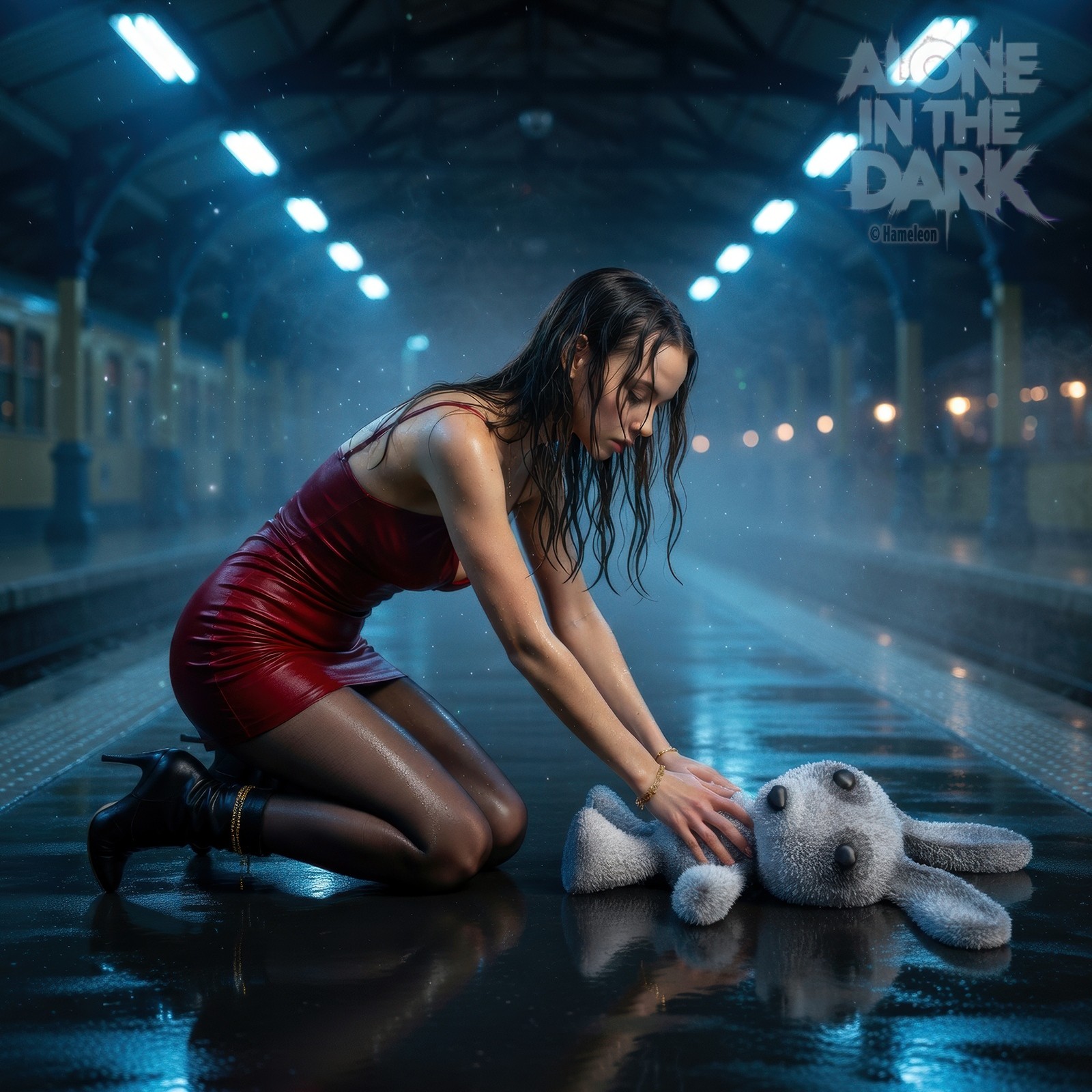 Alone In The Dark - Poses for Genesis 9, 8, 8.1 by N/A