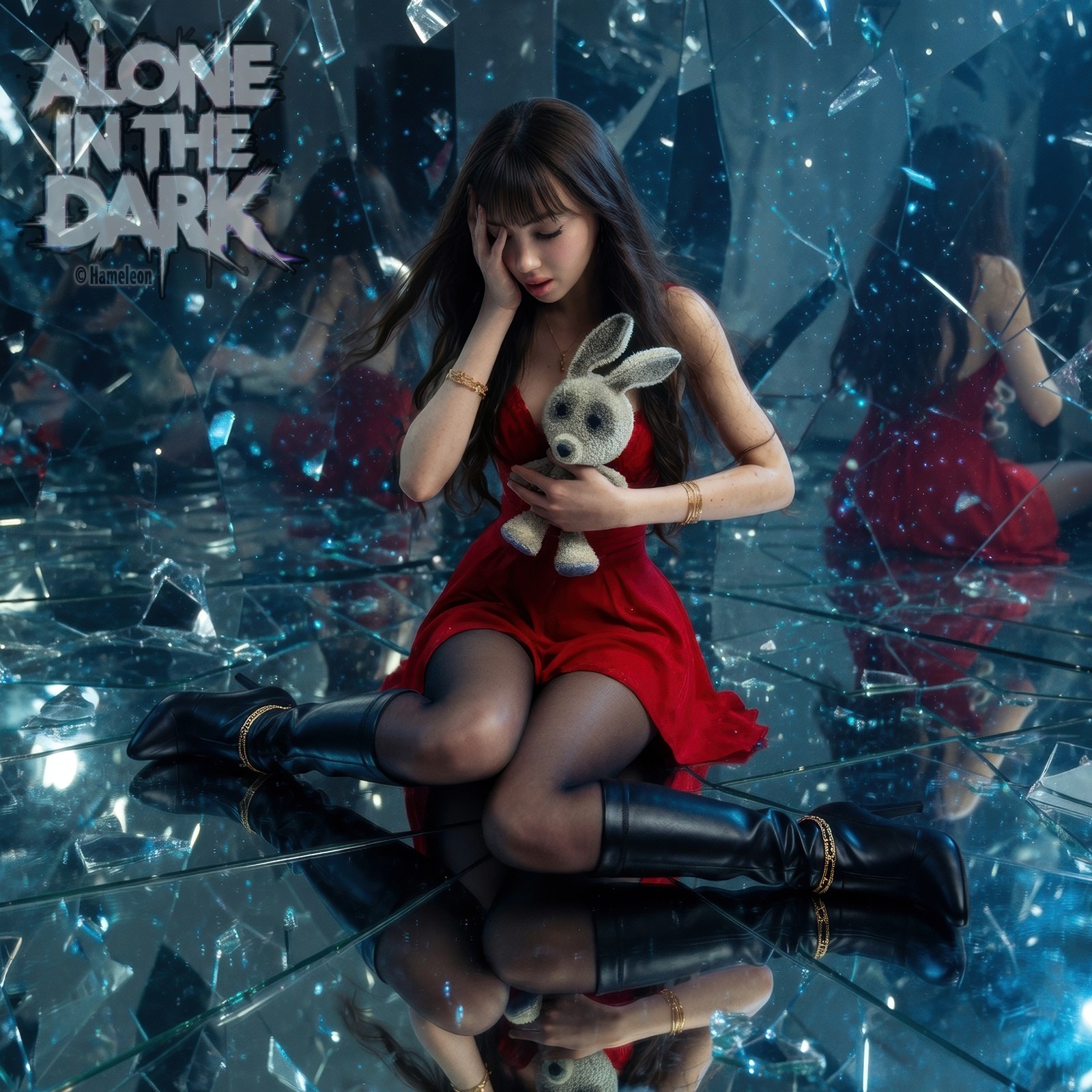 Alone In The Dark - Poses for Genesis 9, 8, 8.1 by N/A