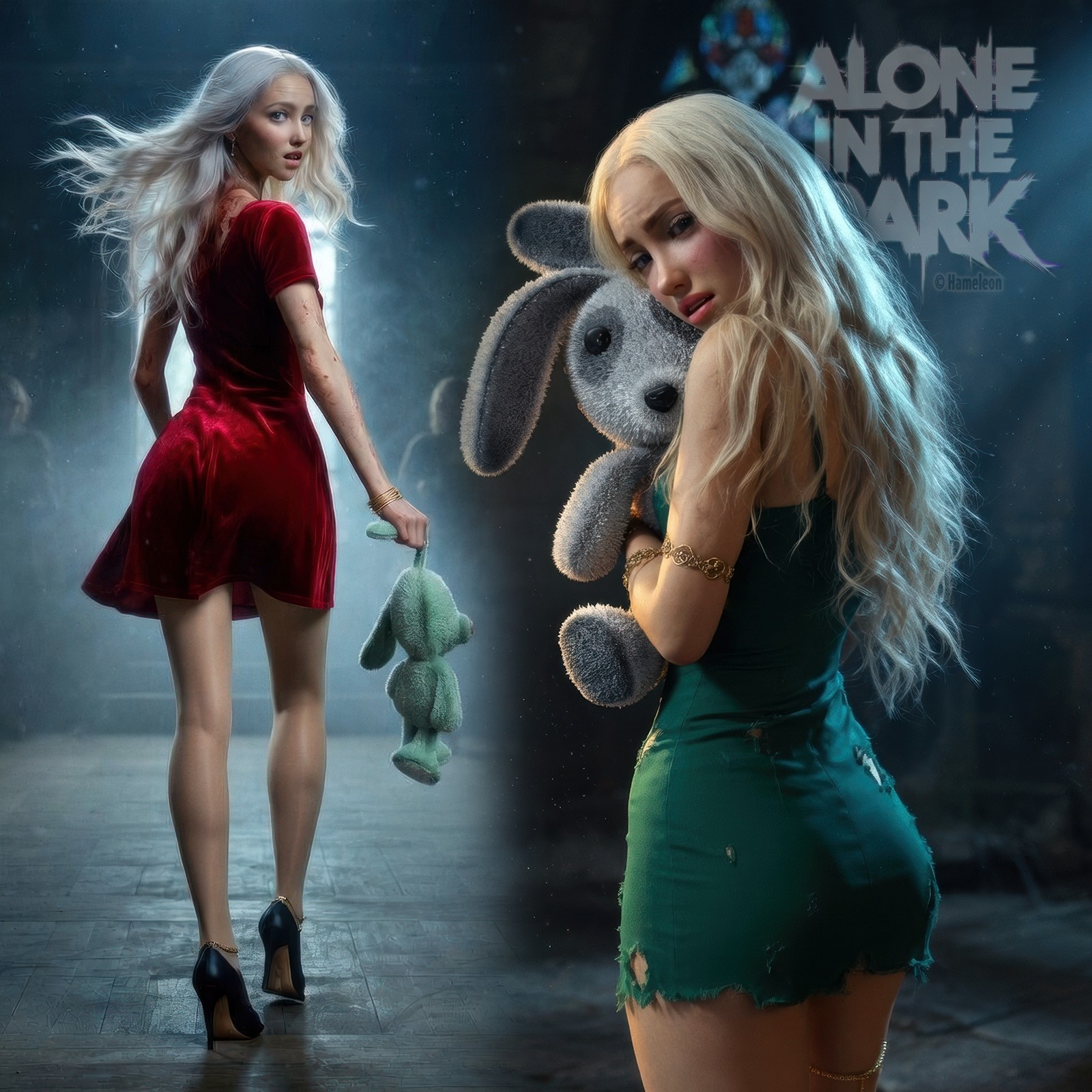 Alone In The Dark - Poses for Genesis 9, 8, 8.1 by N/A