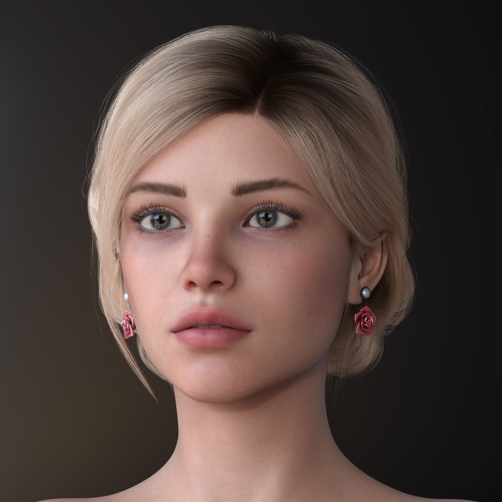 ALO Xanthe Hair for Genesis 9, 8 and 8.1 Females by N/A