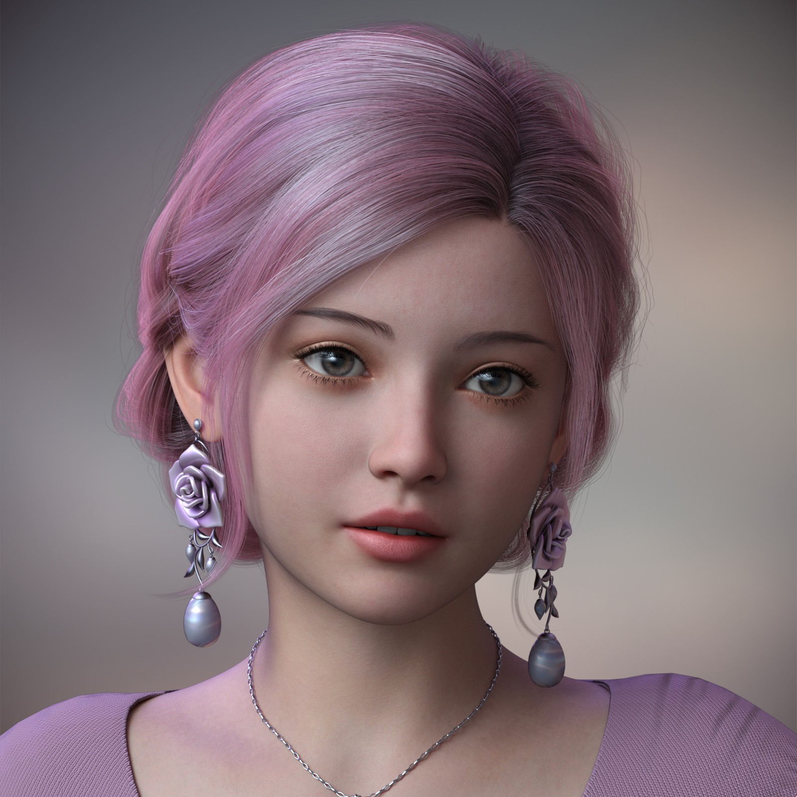 ALO Xanthe Hair for Genesis 9, 8 and 8.1 Females by N/A