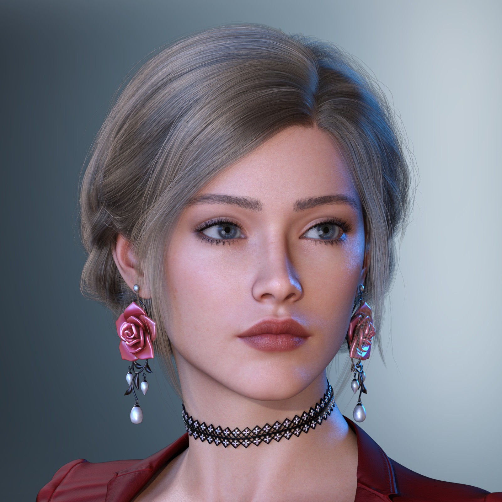 ALO Xanthe Hair for Genesis 9, 8 and 8.1 Females by N/A