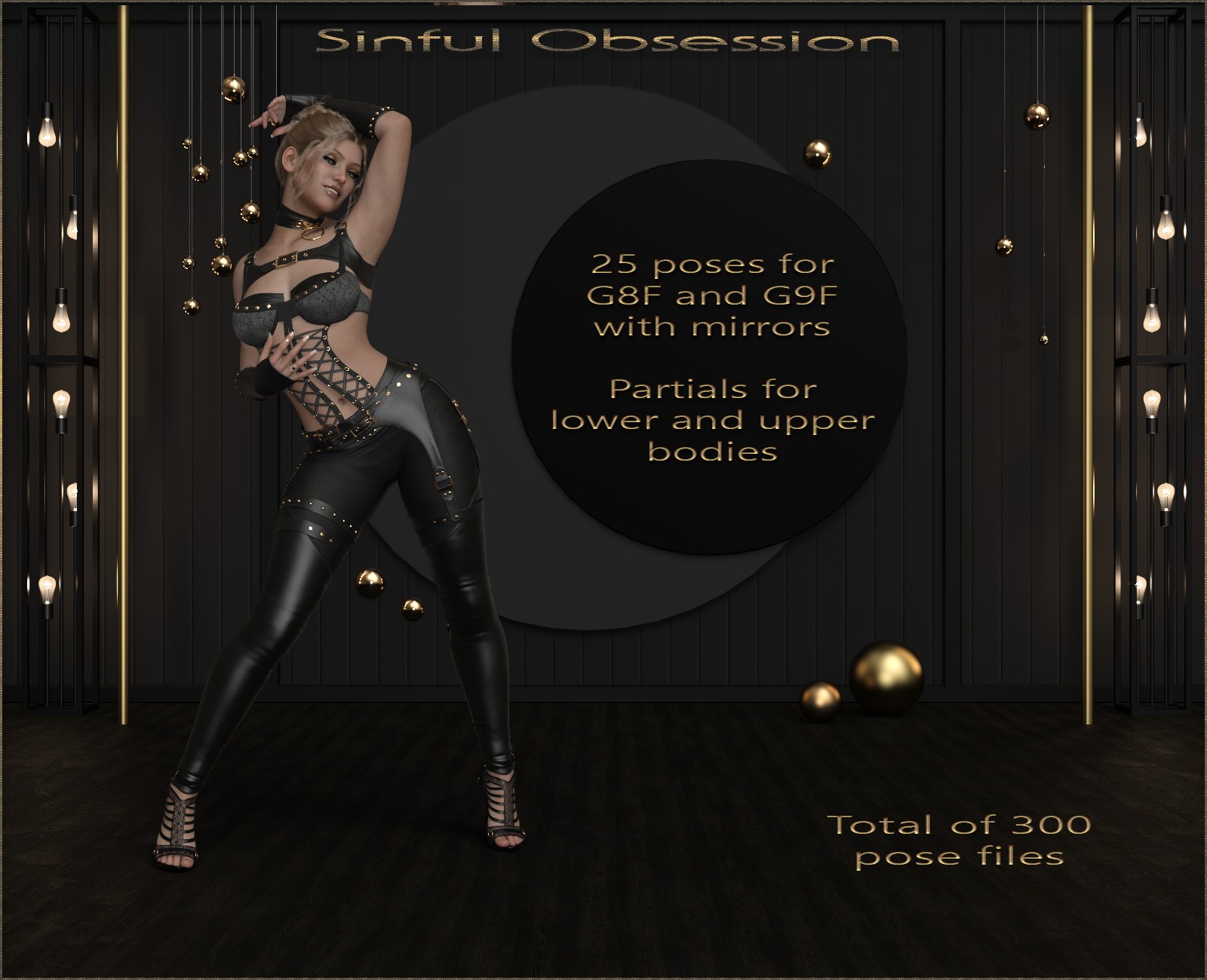 Sinful Obsession - Poses for G9F-G8F by N/A