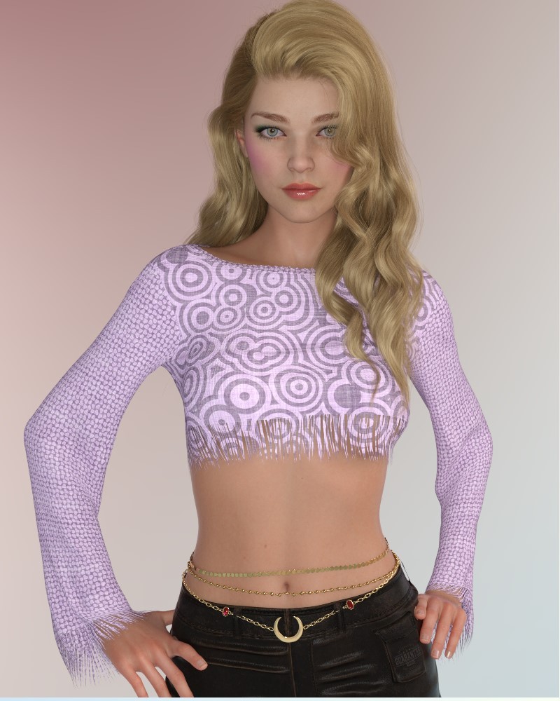 ST13 Selection for Drama Cropped Top by N/A