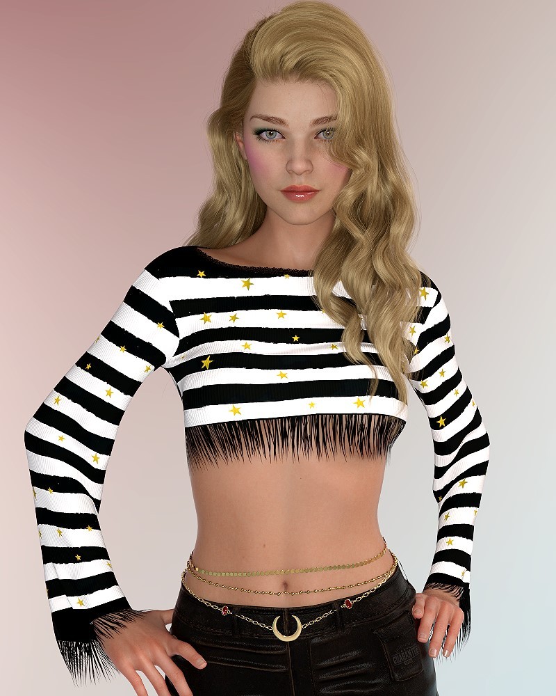 ST13 Selection for Drama Cropped Top by N/A