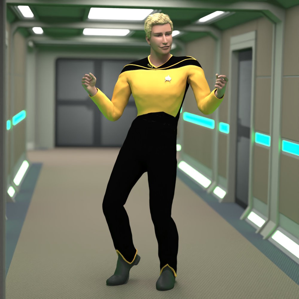 SFU TNG 2350 for L`Homme 2 for Poser by N/A