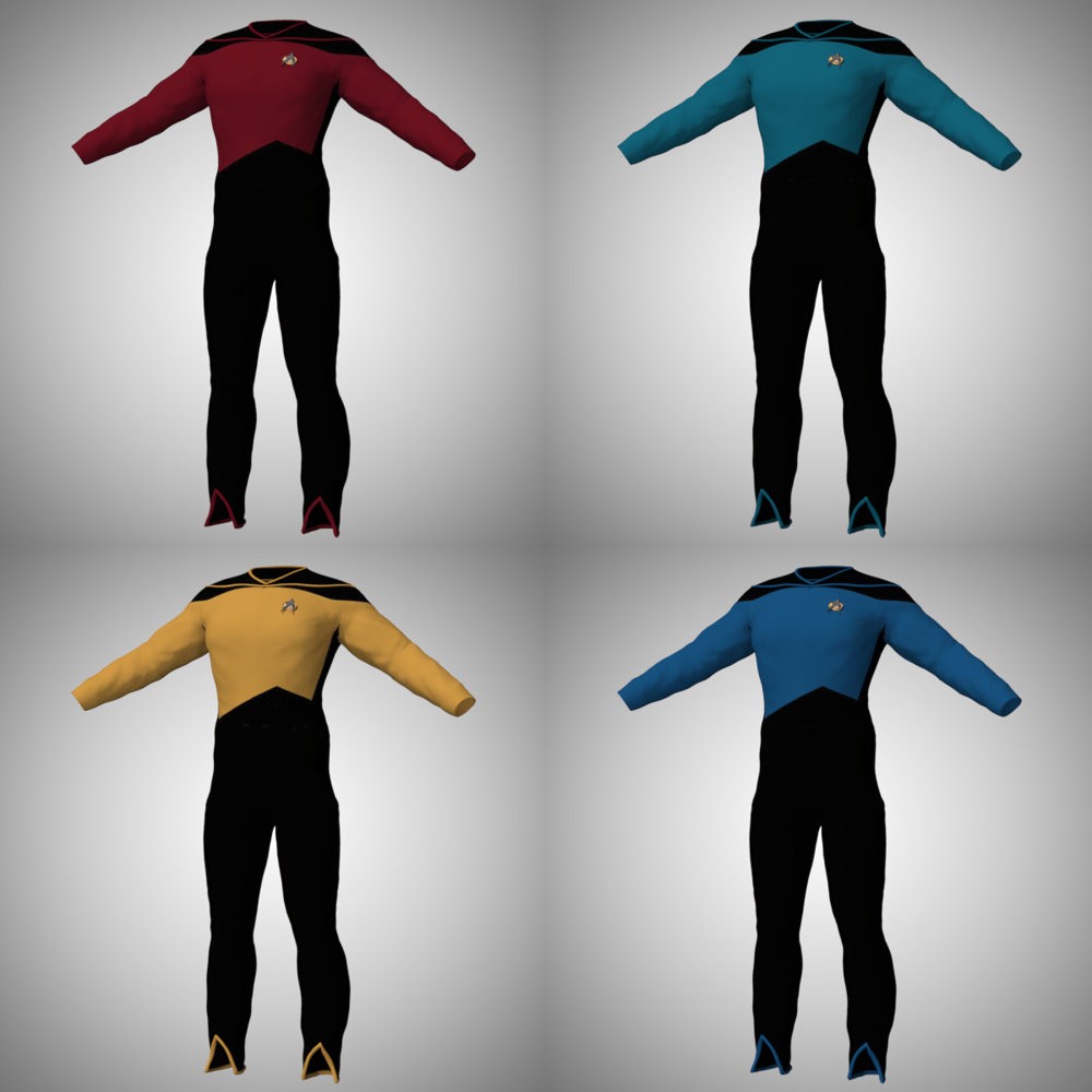 SFU TNG 2350 for L`Homme 2 for Poser by N/A