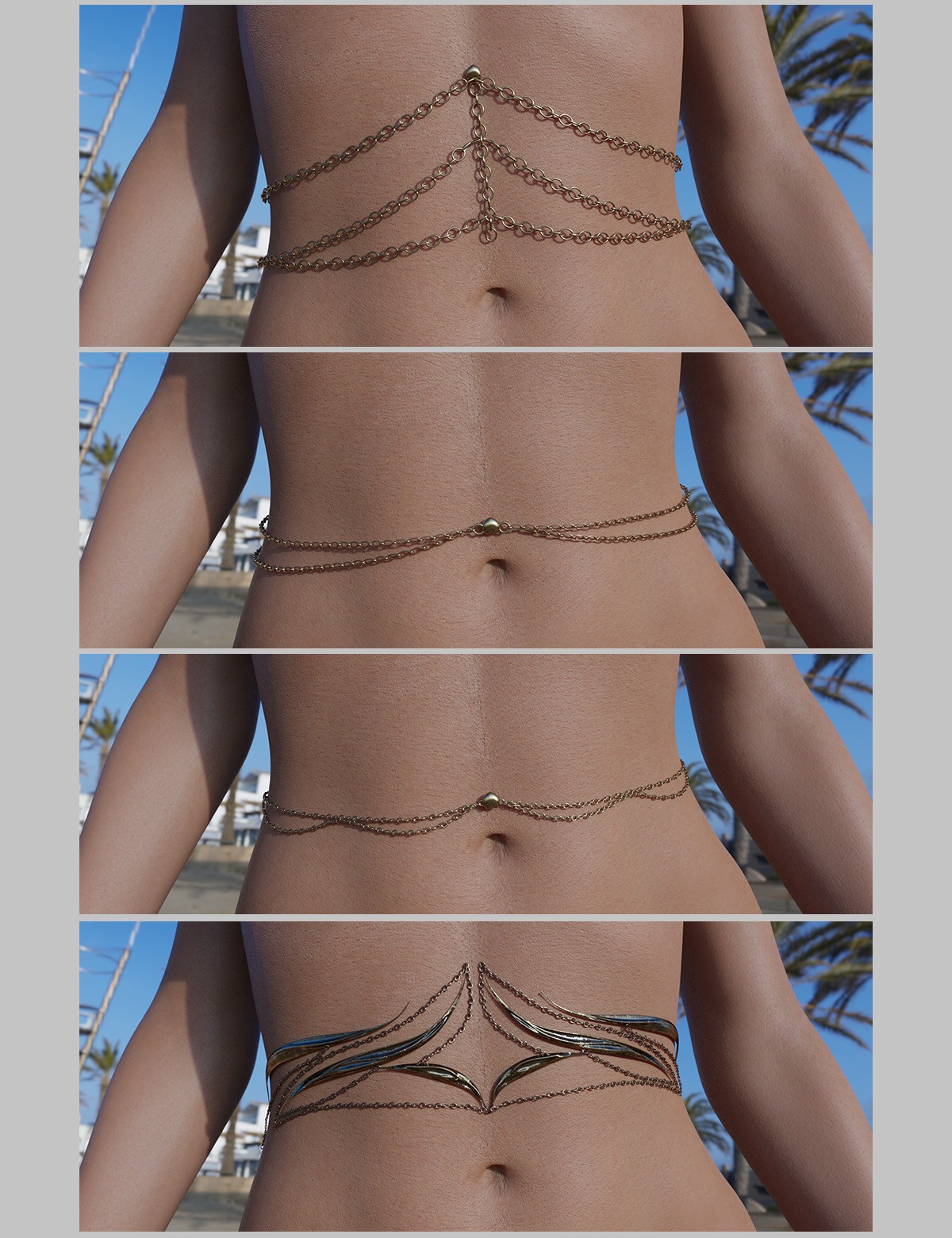 Summer Chains for Genesis8-8.1F-G9 by N/A