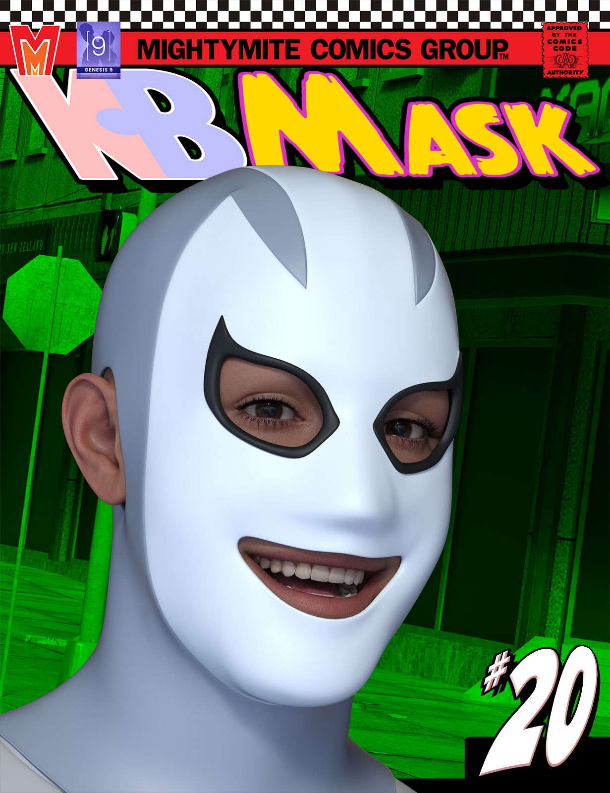Mask 020 MMKBG9 by N/A