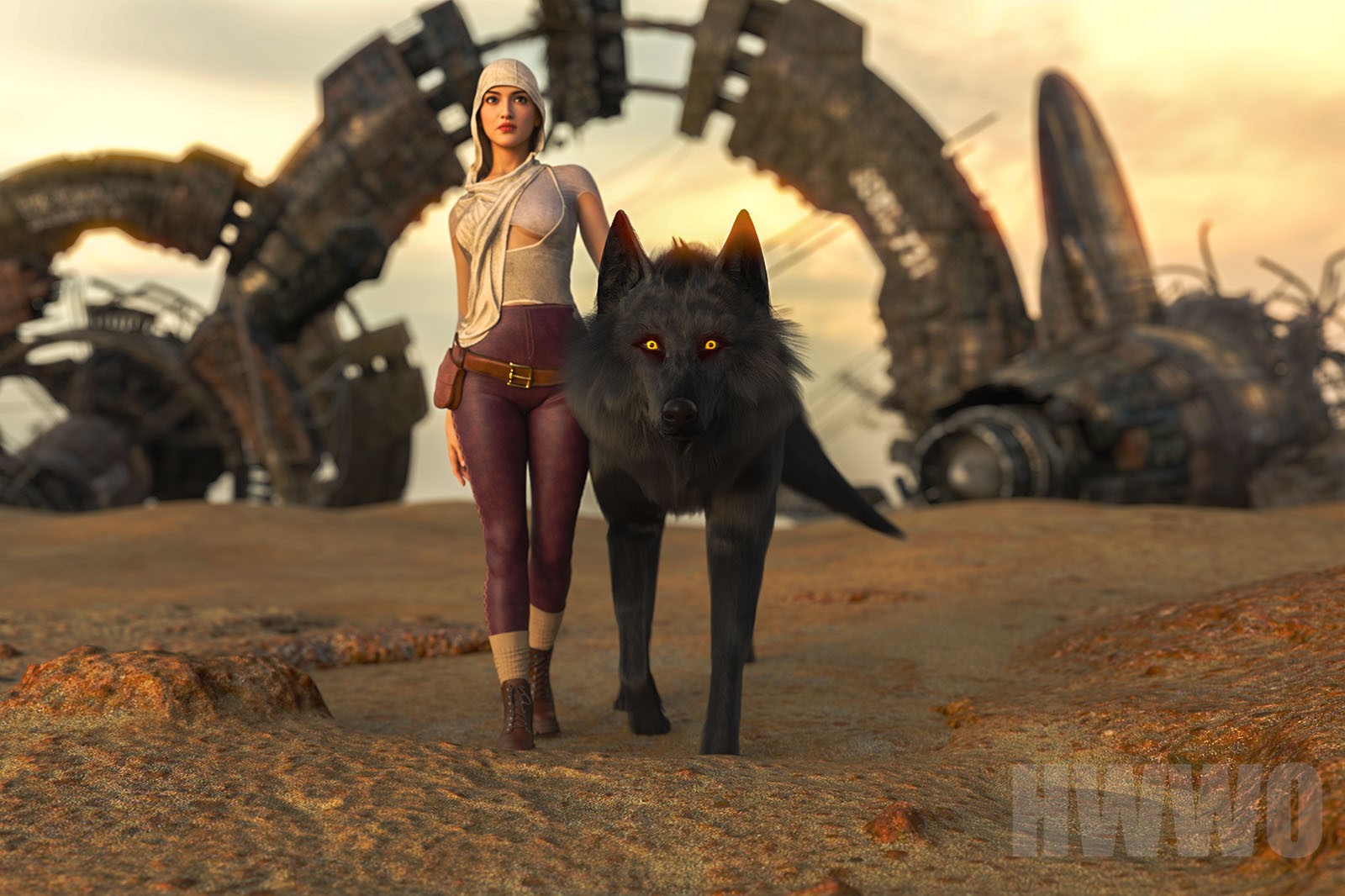 Theron The Wolf by N/A