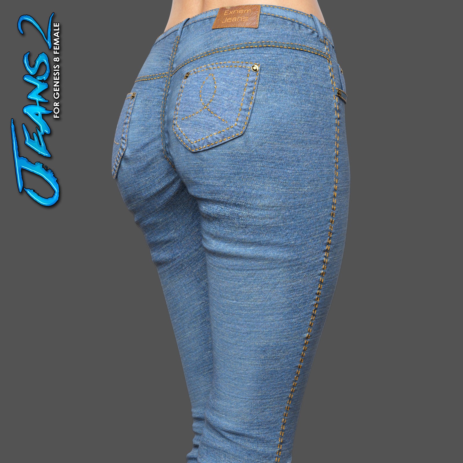 Exnem Jeans 2 for Genesis 8 Female by N/A