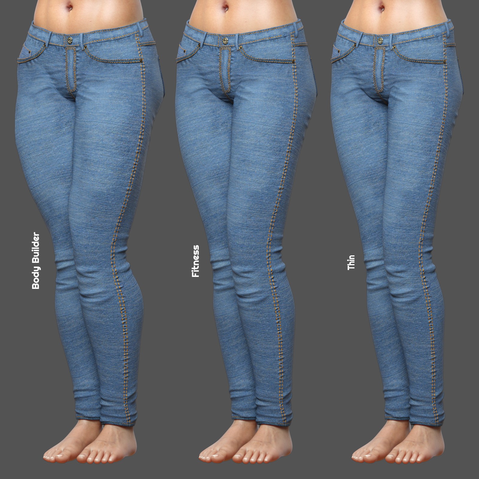 Exnem Jeans 2 for Genesis 8 Female by N/A