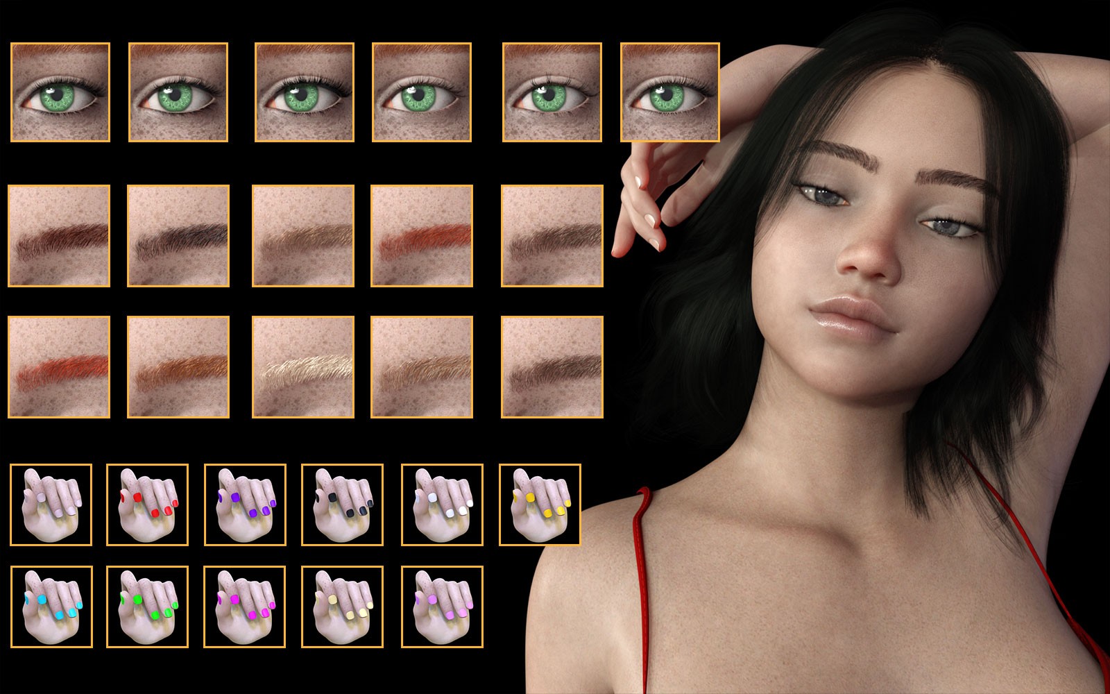 3DL Fallon For Genesis 8 Females by N/A