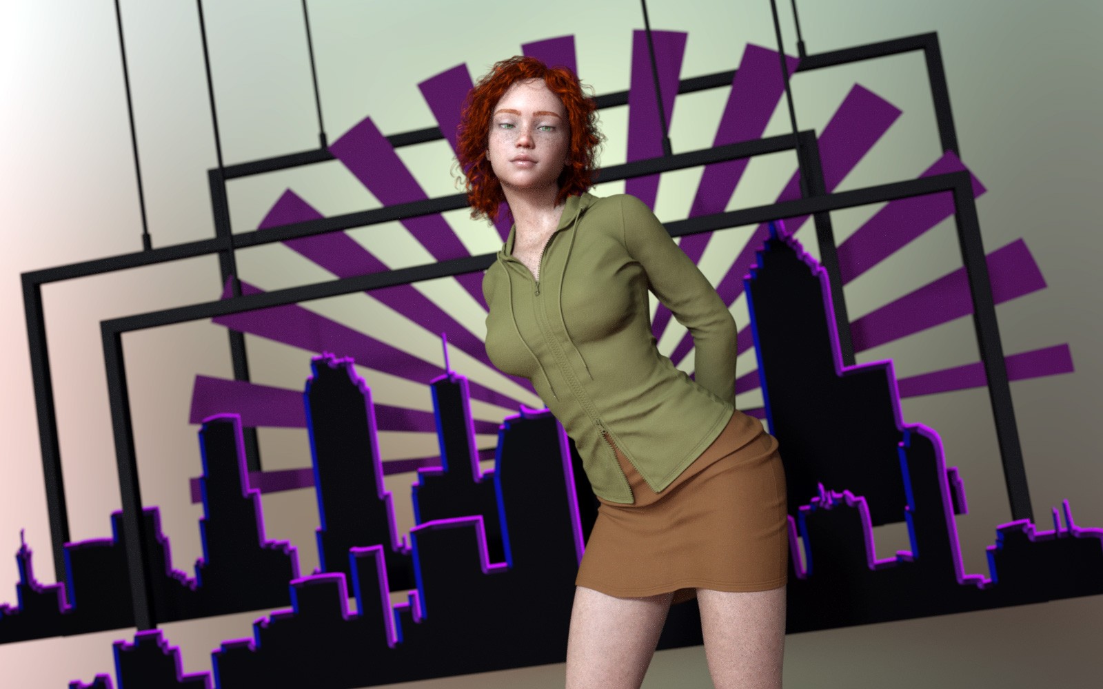 3DL Fallon For Genesis 8 Females by N/A