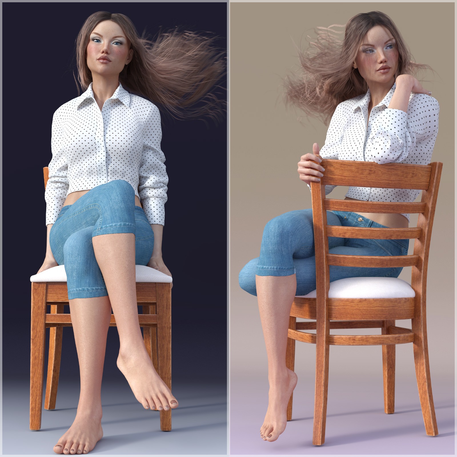 STZ On the chair by N/A
