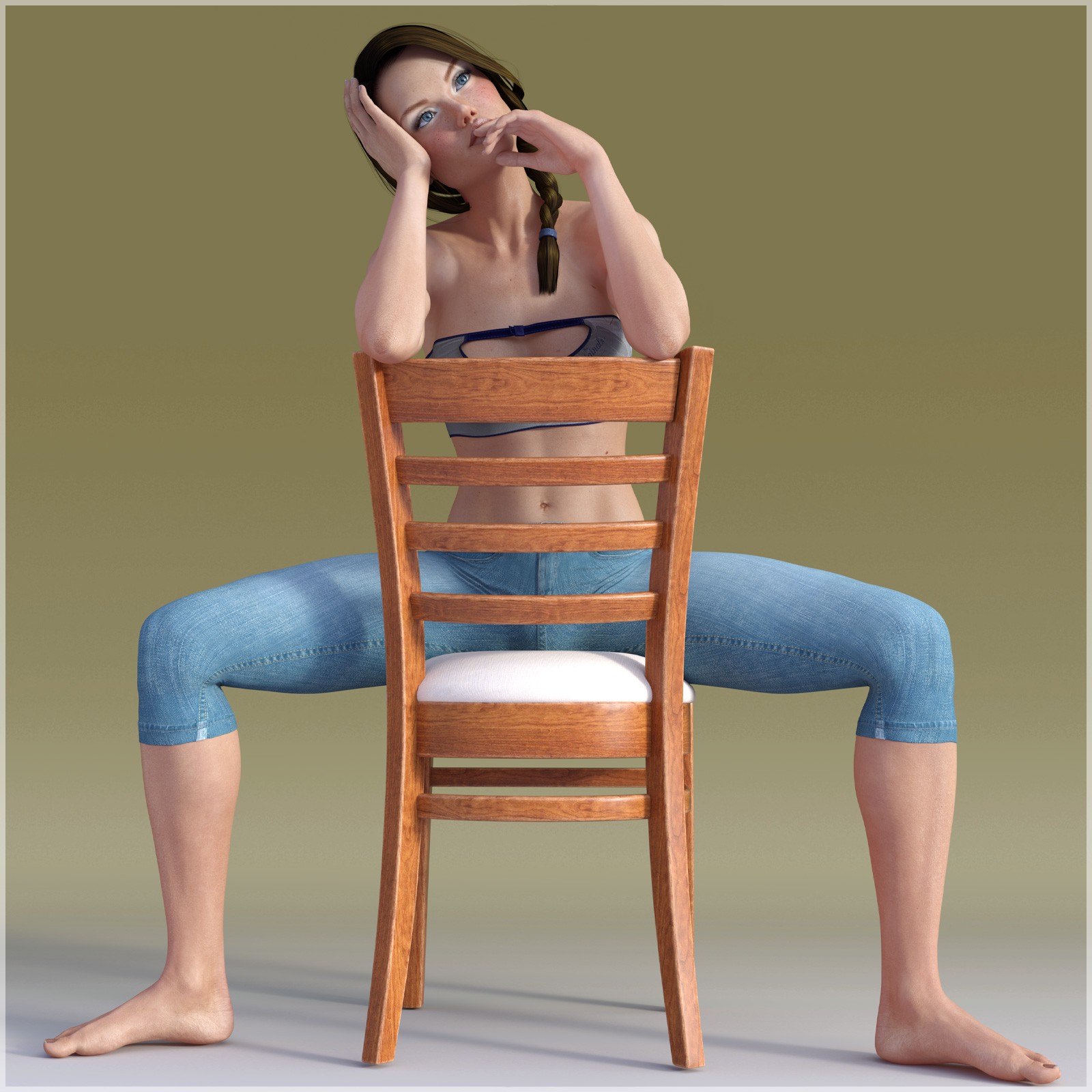 STZ On the chair by N/A