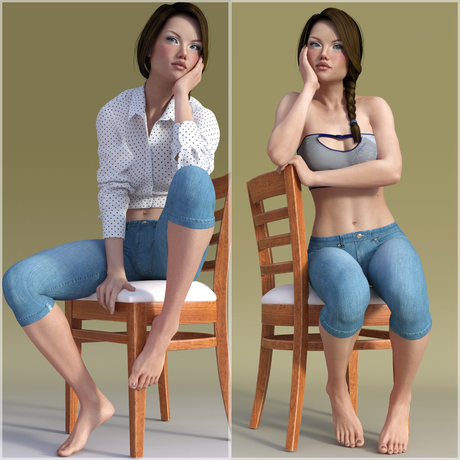 STZ On the chair by N/A