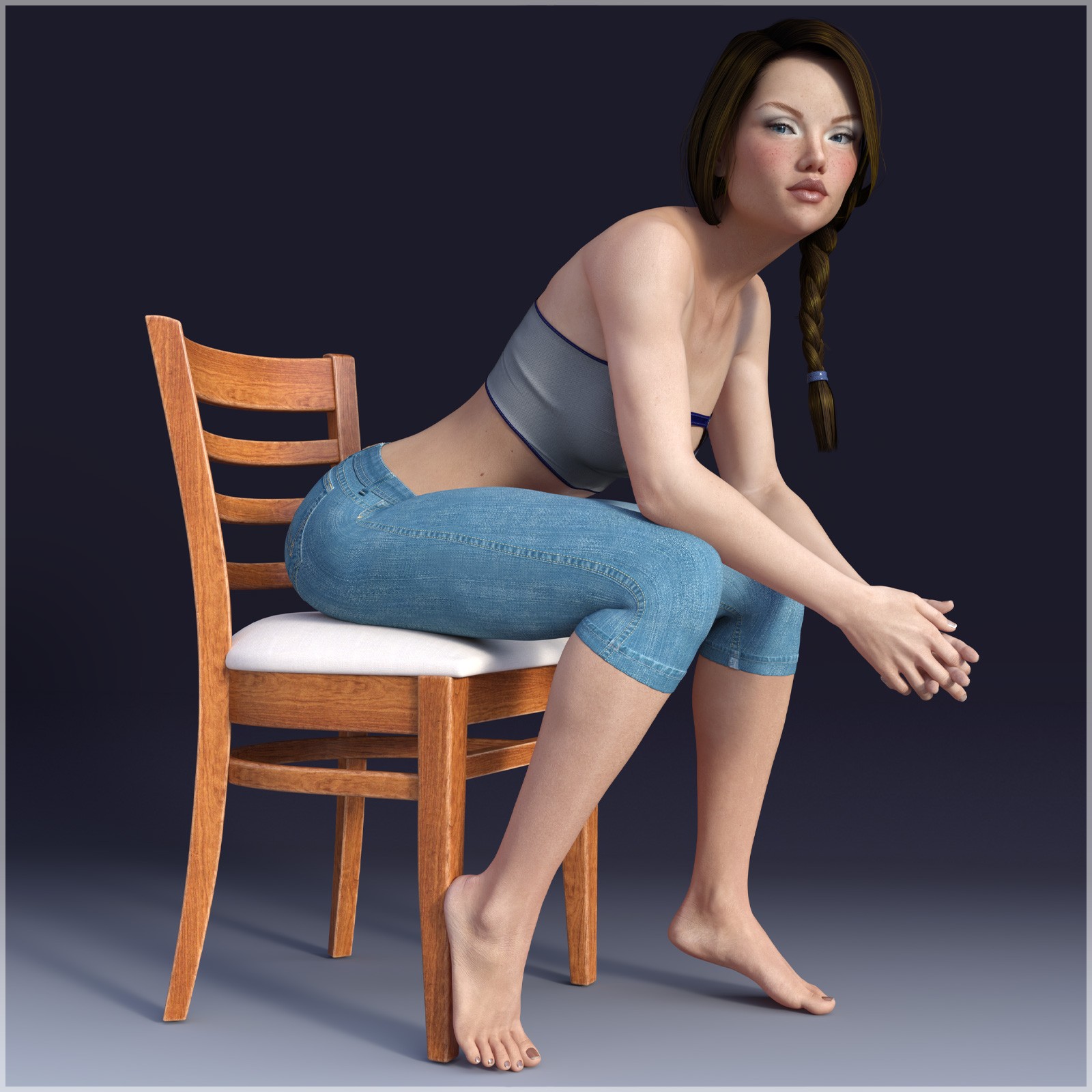 STZ On the chair by N/A