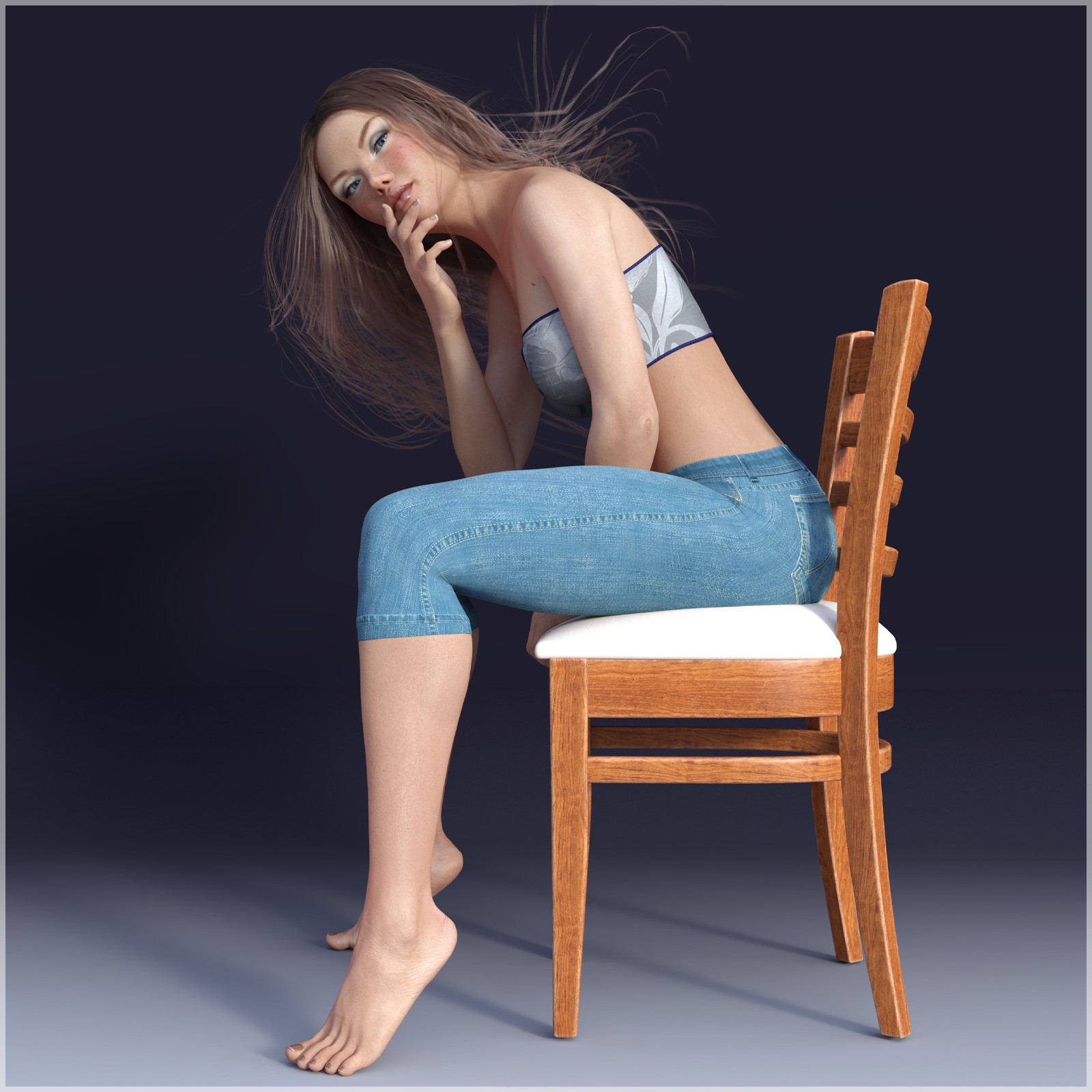 STZ On the chair by N/A