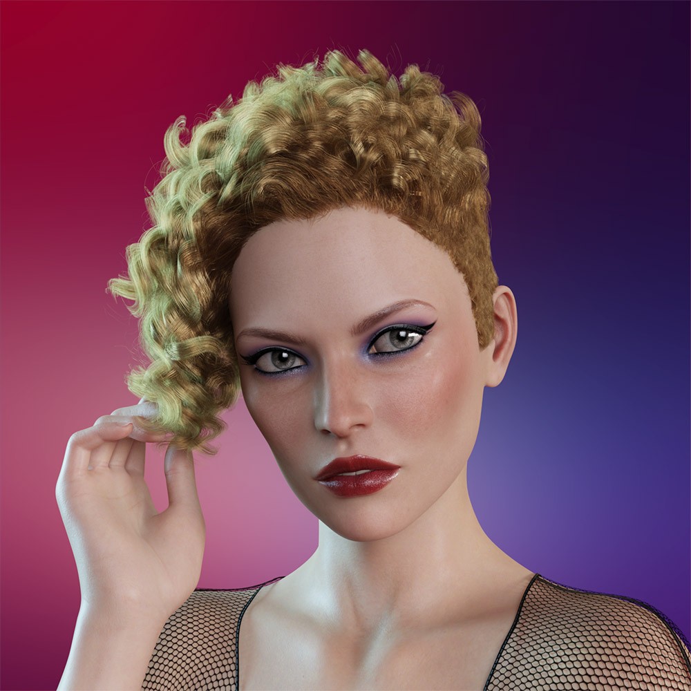 Prae-Sidra Hair For G8/G9 Daz by N/A