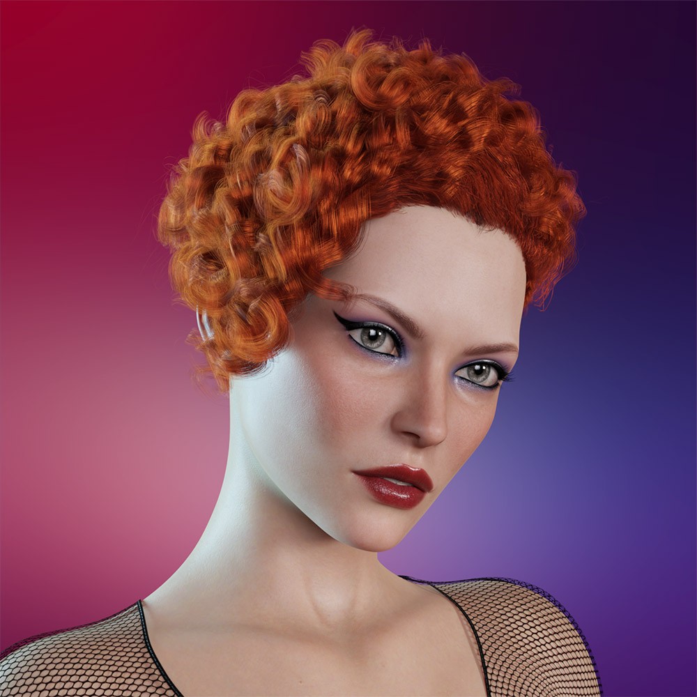 Prae-Sidra Hair For G8/G9 Daz by N/A