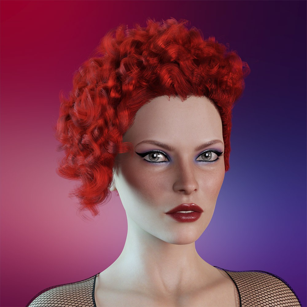 Prae-Sidra Hair For G8/G9 Daz by N/A