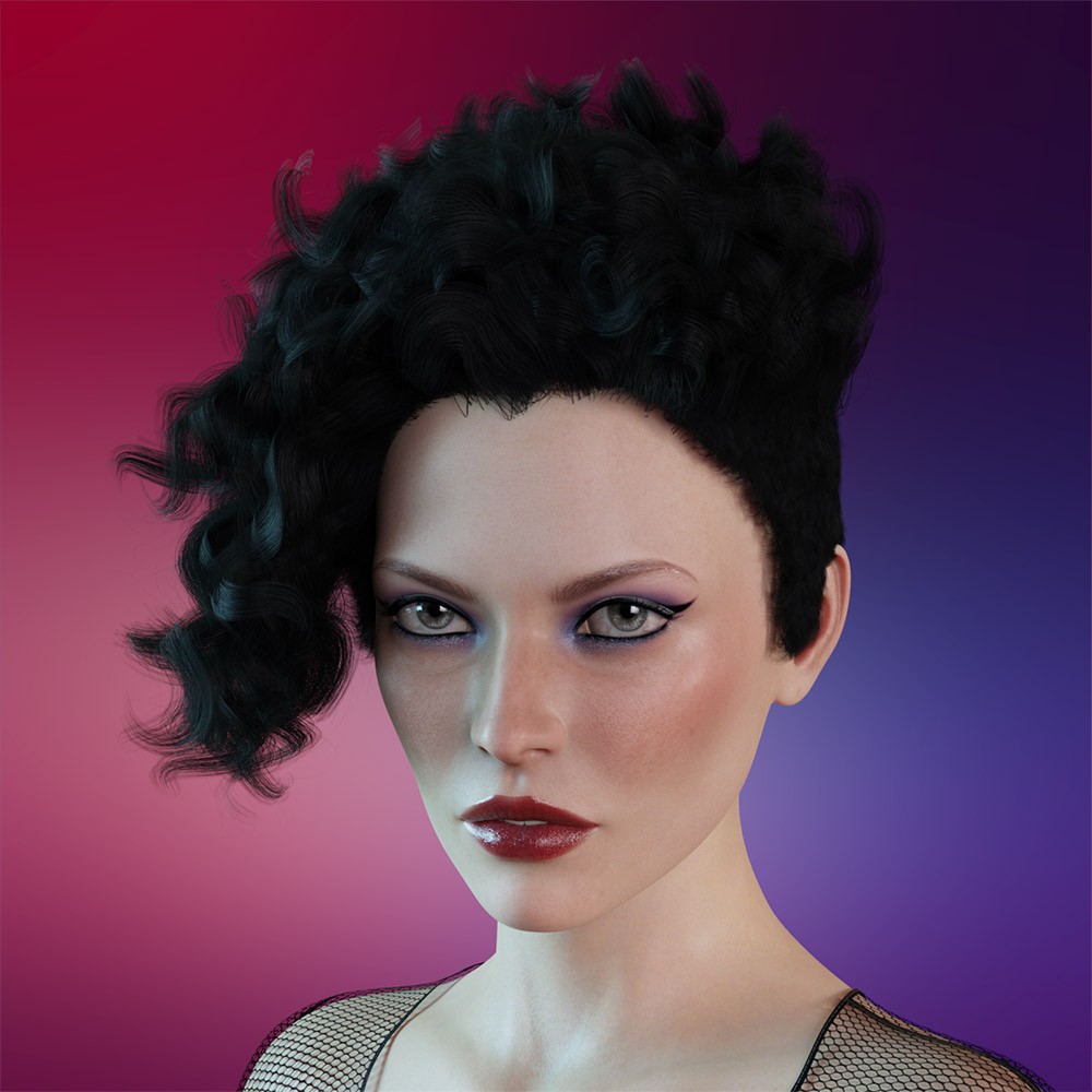 Prae-Sidra Hair For G8/G9 Daz by N/A
